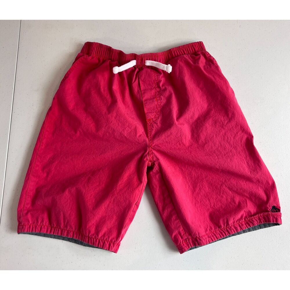 Original Penguin by Munsingwear Boys Red Pull On Shorts Back Pocket Size 6 Y